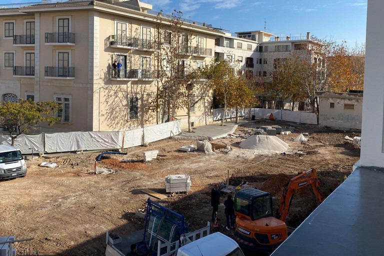 Lavori piazzale stazione