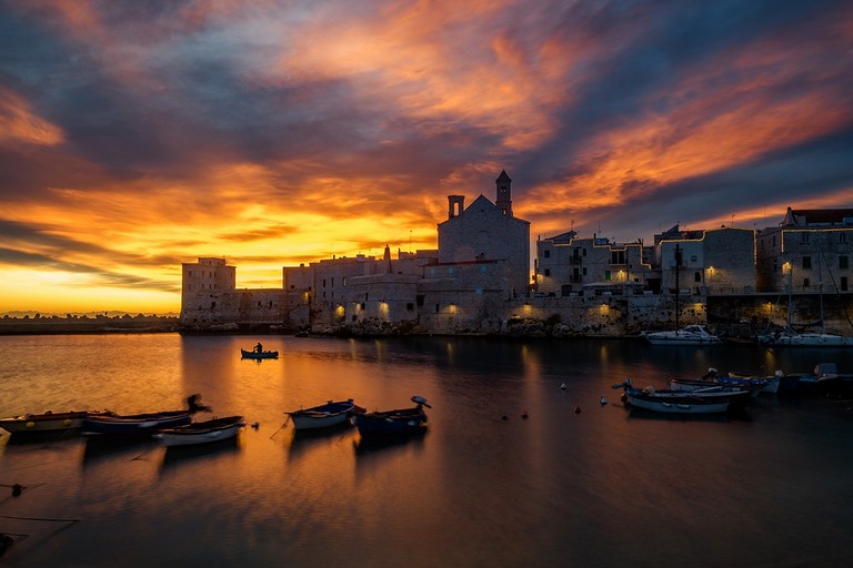 Alba a Giovinazzo. <span>Foto Davide Pischettola </span>