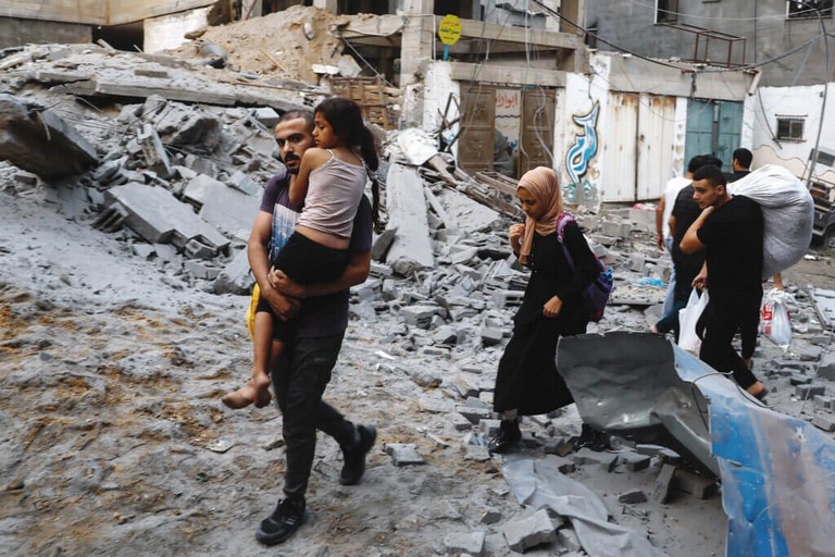 Tragedia a Gaza. <span>Foto Da pagina Facebook Francesco Paolo Ricci </span>