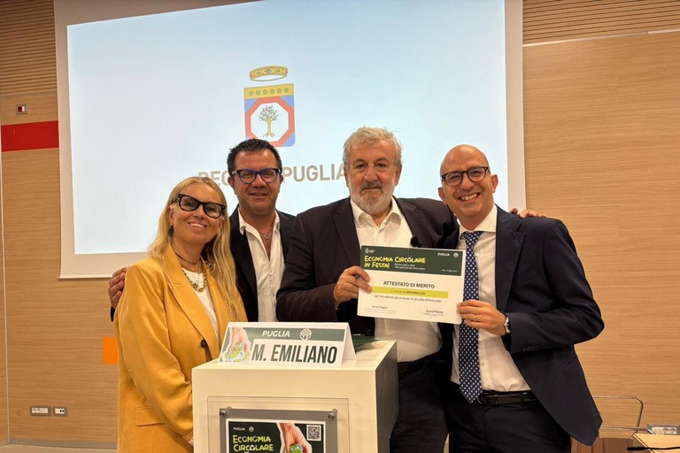 Sollecito ed Arbore con Emiliano in Regione