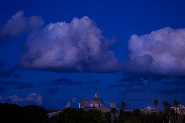 Crepuscolo a Giovinazzo. <span>Foto Giuseppe Palmiotto </span>
