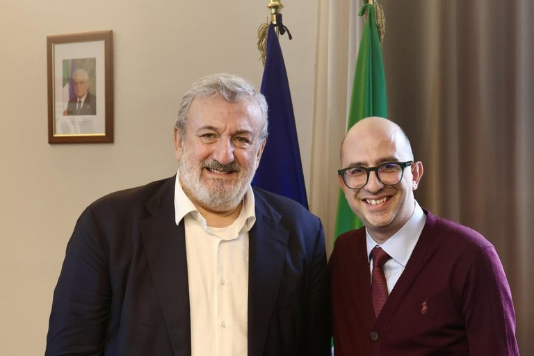Michele Emiliano e Michele Sollecito