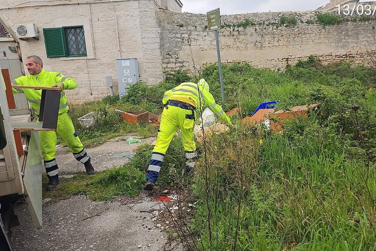 Pulizia dell'agro Impregico. <span>Foto Comune di Giovinazzo </span>