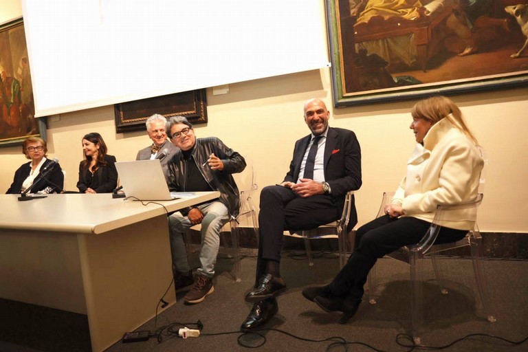 Inaugurazione mostra Michele Cea