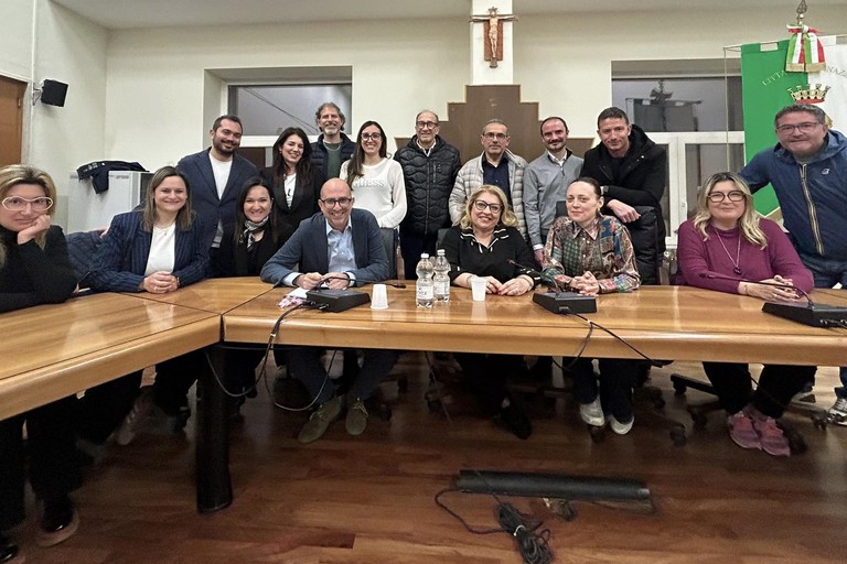 Maggioranza. <span>Foto Staff sindaco </span>