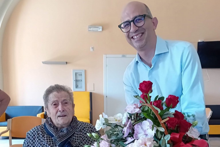 Maria Colamaria - 100 anni. <span>Foto Staff sindaco </span>