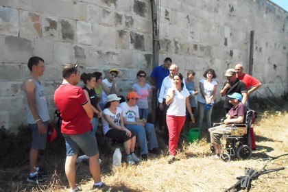 L'ortoterapia alla Fattoria Sociale Lena Lauriola. <span>Foto Angeli della Vita</span>