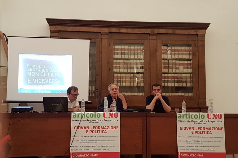 La presentazione di Articolo Uno – Movimento Democratico e Progressista