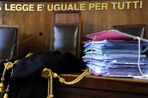 Un'aula del Tribunale