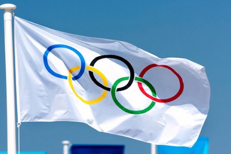 La bandiera olimpica