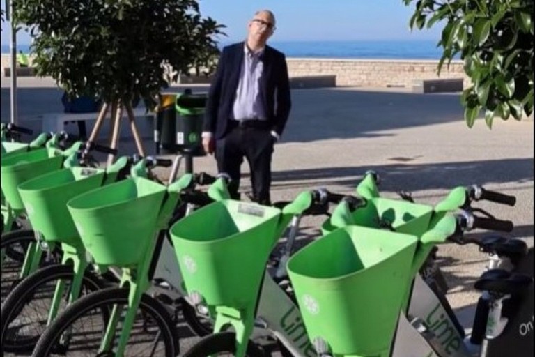Bici Lime a Giovinazzo
