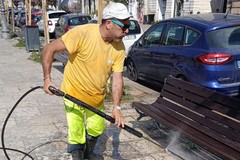 Pulizia strade e manutenzione del verde a Giovinazzo - FOTO