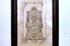 Nella Pro Loco di Giovinazzo una stampa col volto di Maria di Corsignano del 1874