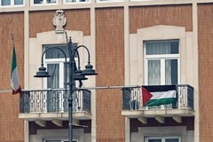Esposta da Palazzo di Città la bandiera palestinese