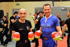 Ottavio Panunzio in tv è un salto nel passato del glorioso kickboxing giovinazzese (FOTO)