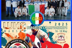 Gli atleti della scuola Shinjukan Dojo pronti a partire per Varsavia