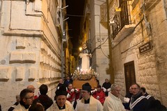 Ieri sera l'attesa processione del Beato Nicola Paglia