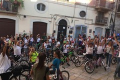Bicibus, la festa a due ruote delle scuole di Giovinazzo