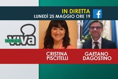 Cristina Piscitelli e Gaetano Dagostino ospiti in diretta di GiovinazzoViva