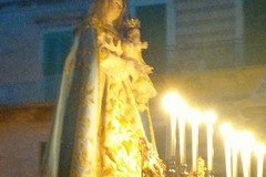 Ieri sera la processione della Madonna delle Grazie