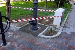 Torna a vivere la vecchia fontana di via Bitonto: installata in piazza Stallone