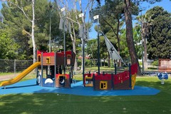 Nuova area giochi al Parco Scianatico