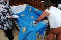 Manto della Madonna: tutte le FOTO della reposizione all'Istituto San Giuseppe (FOTO)