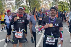 Damiano e Michele, due giovinazzesi alla maratona di New York