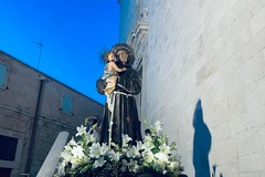 Sant'Antonio di Padova, ieri sera la traslazione dell'effigie in Concattedrale - FOTO