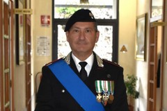 Il maggiore Cormio va in pensione, l'omaggio del colonnello Albanese