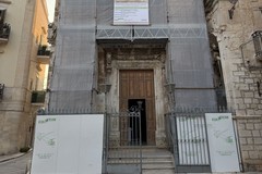 Lavori di restauro alla chiesa di Santa Maria di Costantinopoli