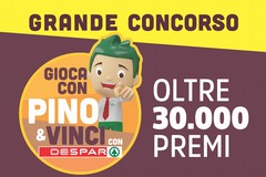 Despar Centro Sud lancia il nuovo concorso “Gioca con Pino & Vinci con Despar”