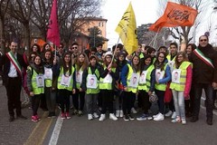 I ragazzi delle scuole giovinazzesi marciano contro le mafie