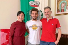 Il campione del mondo juniores di pasticceria ricevuto a Palazzo di Città