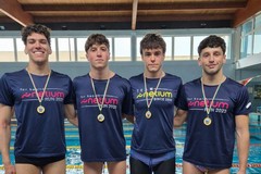 I Boys cadetti Netium fanno la storia: titolo regionale e record nella 4x200 stile libero