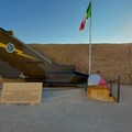 Una stele commemorativa per i caduti dell'aria in piazzale Aeronatica Militare