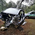 Auto rubata e smontata: una Opel Crossland X cannibalizzata