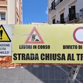 Rifacimento basolato, chiuso al traffico il tratto tra piazza Vittorio Emanuele II e via Marina