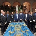 Il Manto della Madonna di Corsignano e di nuovo nell'Istituto San Giuseppe - FOTO