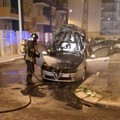 Auto a fuoco in due diverse zone di Giovinazzo