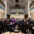 La Parrocchia Sant'Agostino e i Frati Cappuccini hanno accolto il pellegrino Michael