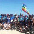 Tommaso Depalma alla Ciclopedalata Coast to Coast challenge da Altamura a Giovinazzo