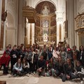 Ragazzi e ragazze rumeni in visita alla Concattedrale di Giovinazzo