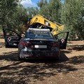 Rubato un escavatore ad una ditta: trovato nelle campagne di Giovinazzo