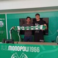 Christian Morrone firma da professionista con il Monopoli 1966