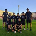 I bambini della Bruno Soccer School allo stadio Arechi di Salerno