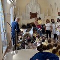 I bimbi e le bimbe della  "San Tommaso " alla Scuola di Musica  "Cortese " - FOTO