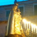 Ieri sera la processione della Madonna delle Grazie