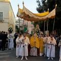 Ieri sera la processione del Corpus Domini