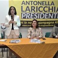 Crimi e Catalfo: «Laricchia ha caratteristiche per essere primo Presidente donna in Puglia»